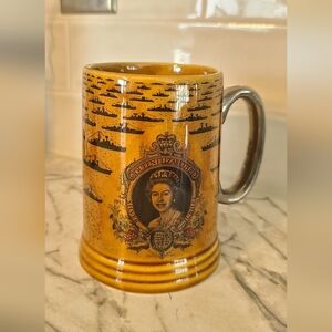 Queen Elizabeth II Lord Nelson Mug